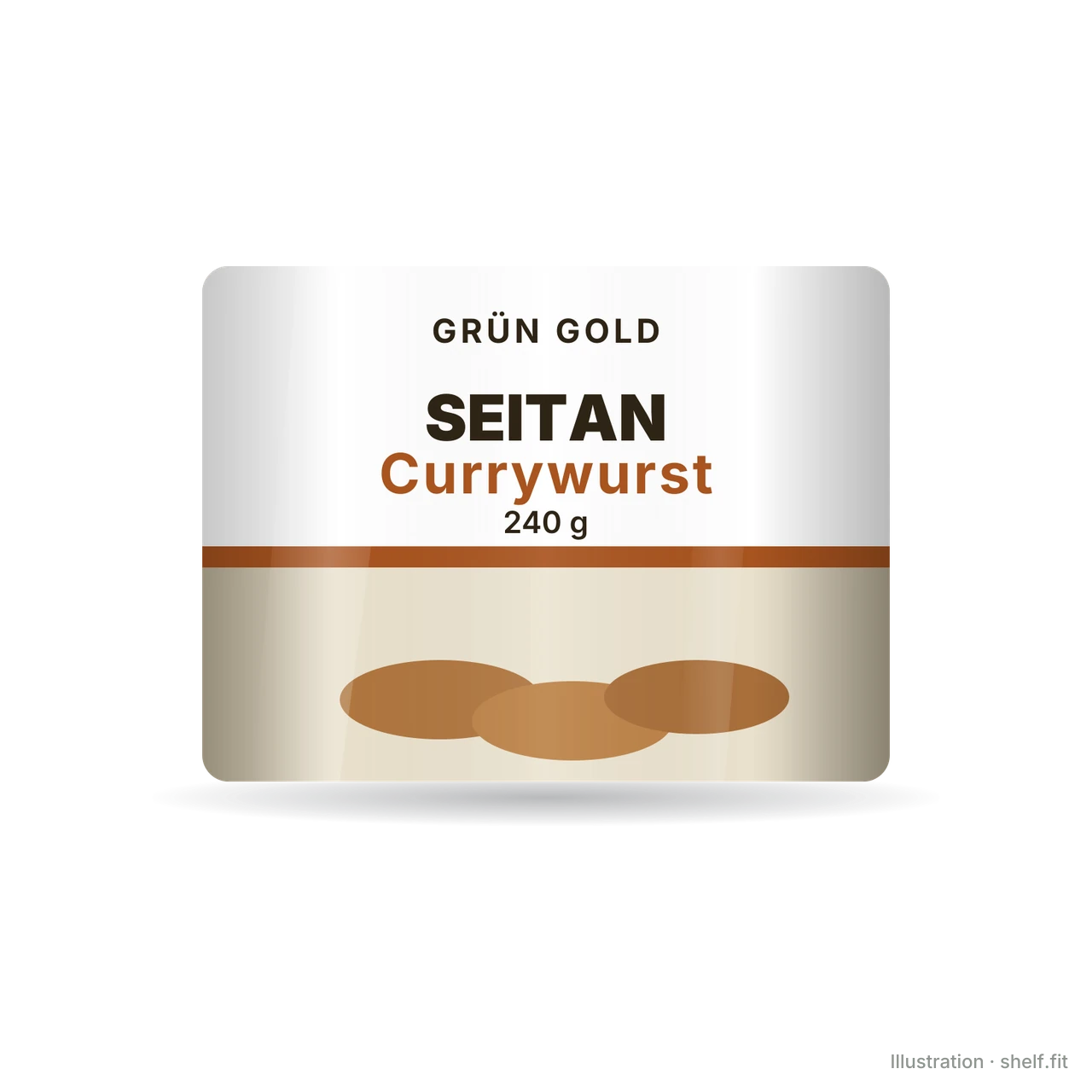 Illustration: Active Seitan Currywurst