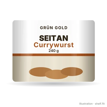 Illustration: Active Seitan Currywurst