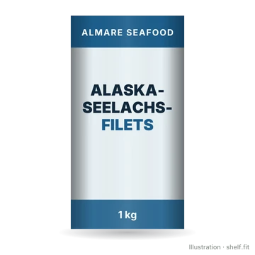 Illustration: Alaska-Seelachsfilets