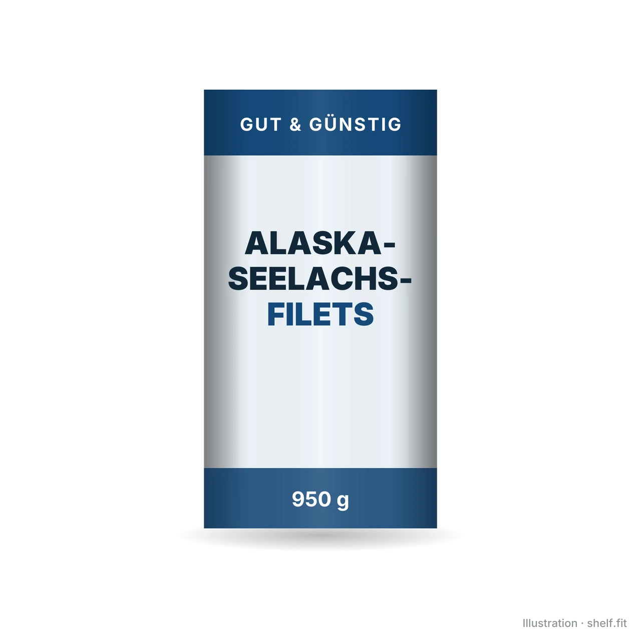 Illustration: Alaska-Seelachsfilets