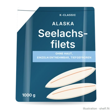 Illustration: Alaska Seelachsfilets