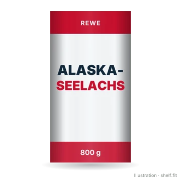 Illustration: Alaska-Seelachsfilets