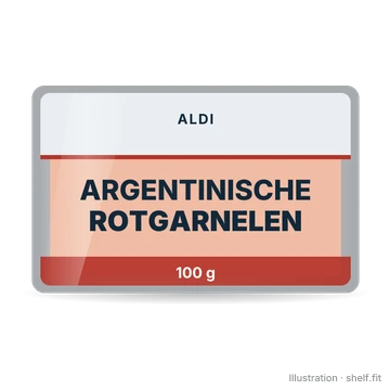 Illustration: Argentinische Rotgarnelen