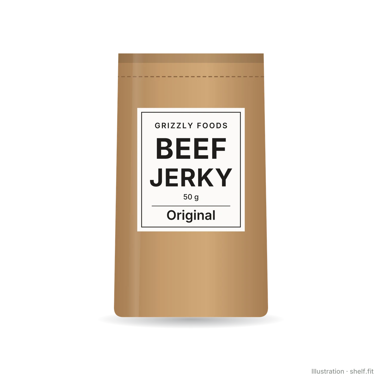 Illustration: Beef Jerky Original