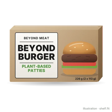 Illustration: Packung Beyond Burger Original, 226 g (2x113 g)