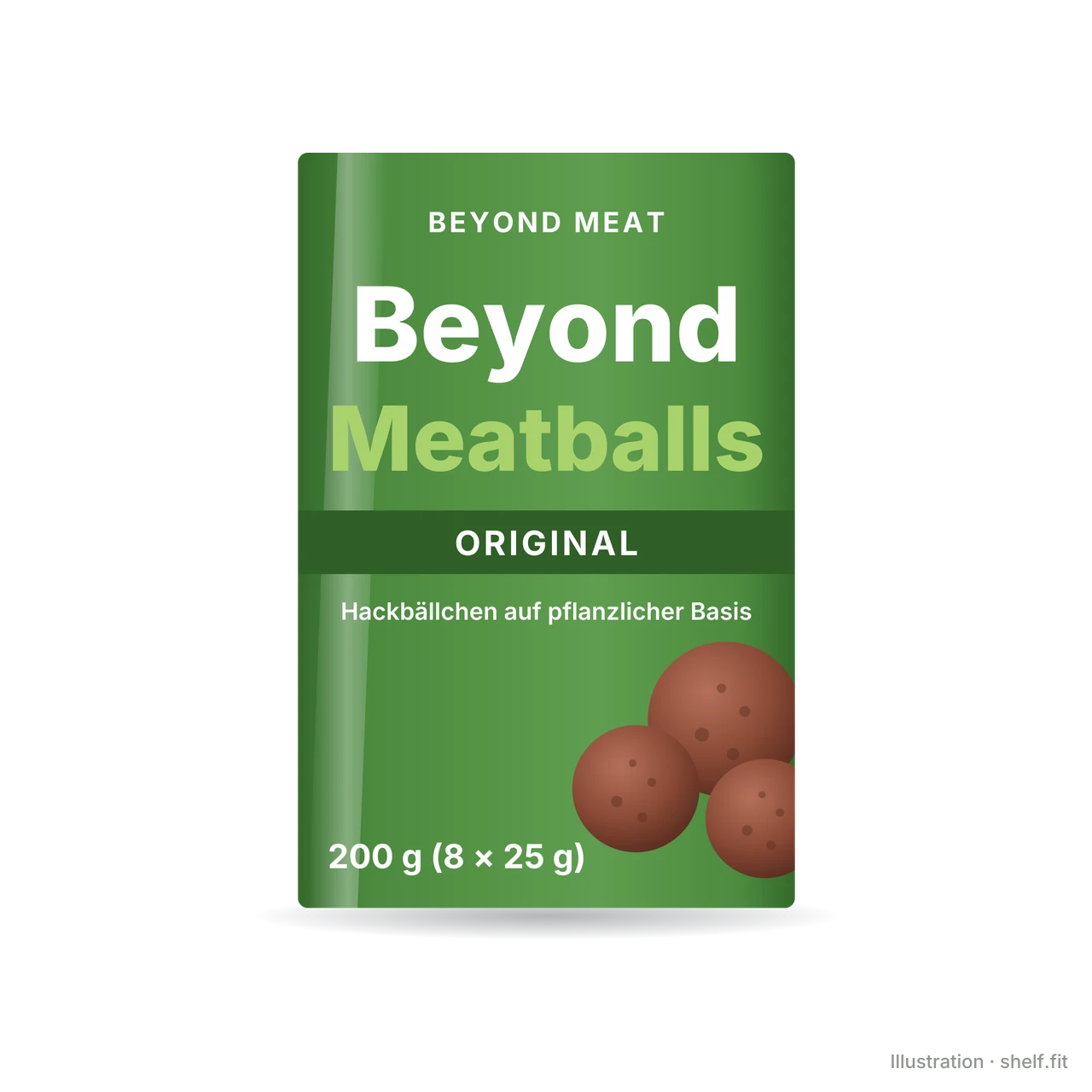 Illustration: Packung Beyond Meat Beyond Meatballs, 200 g