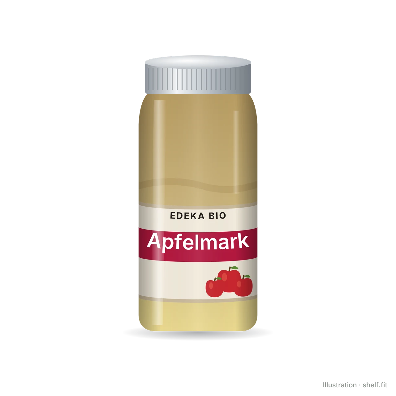 Illustration: EDEKA Bio Bio Apfelmark, 700-g-Glas