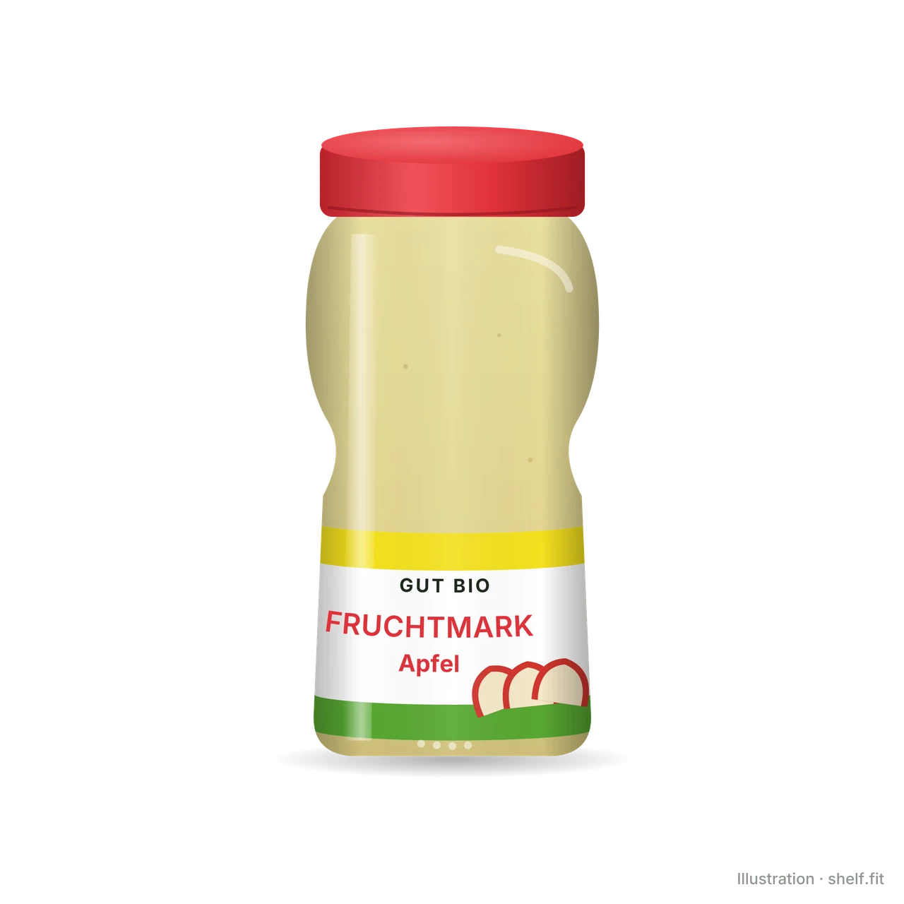 Illustration: Gut Bio Bio-Fruchtmark Apfel, 700-g-Glas