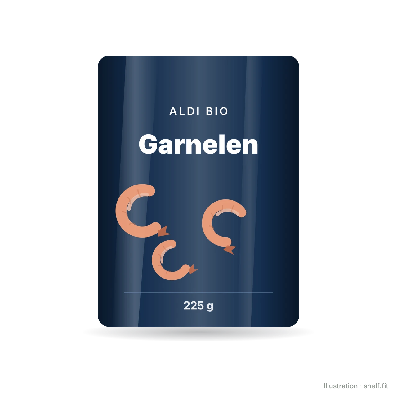 Illustration: Bio Garnelen