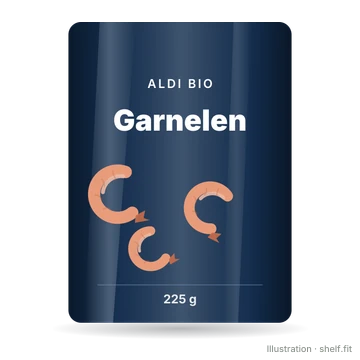 Illustration: Bio Garnelen