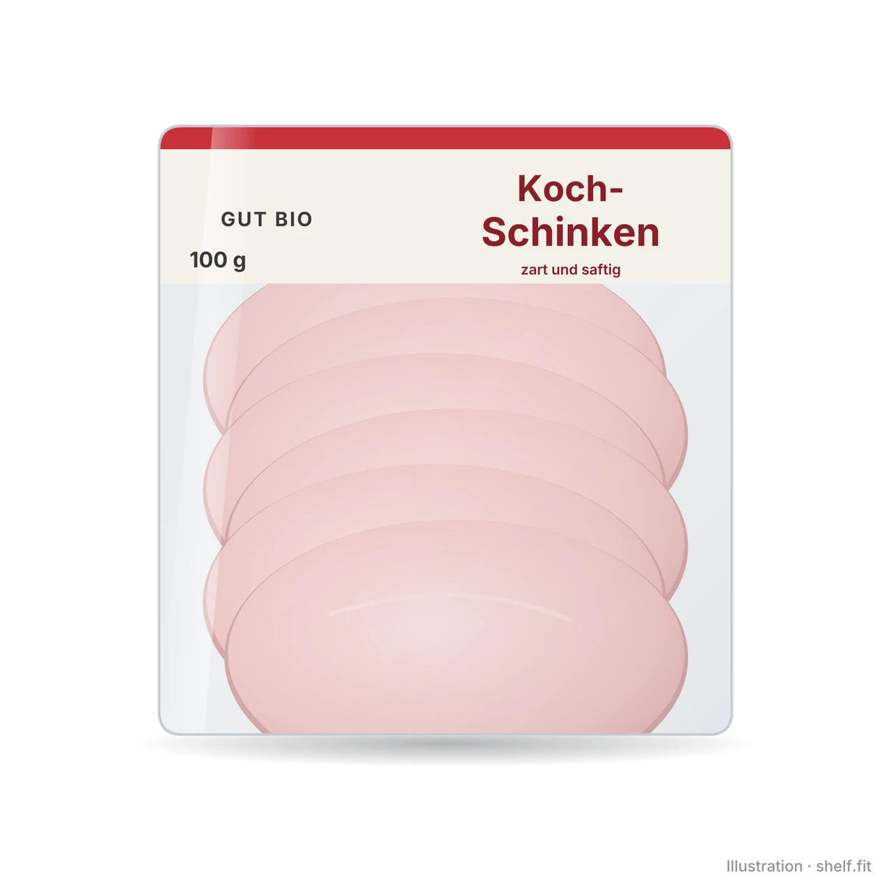 Illustration: Bio-Kochschinken, zart und saftig