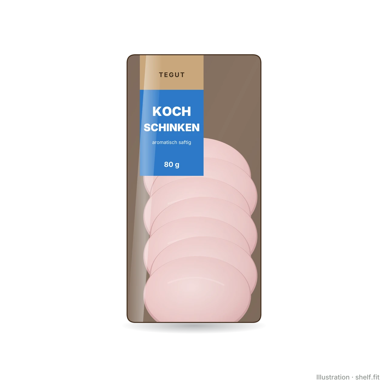 Illustration: Bio-Kochschinken