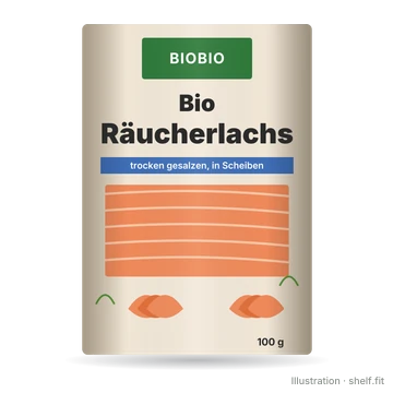 Illustration: Bio Räucherlachs