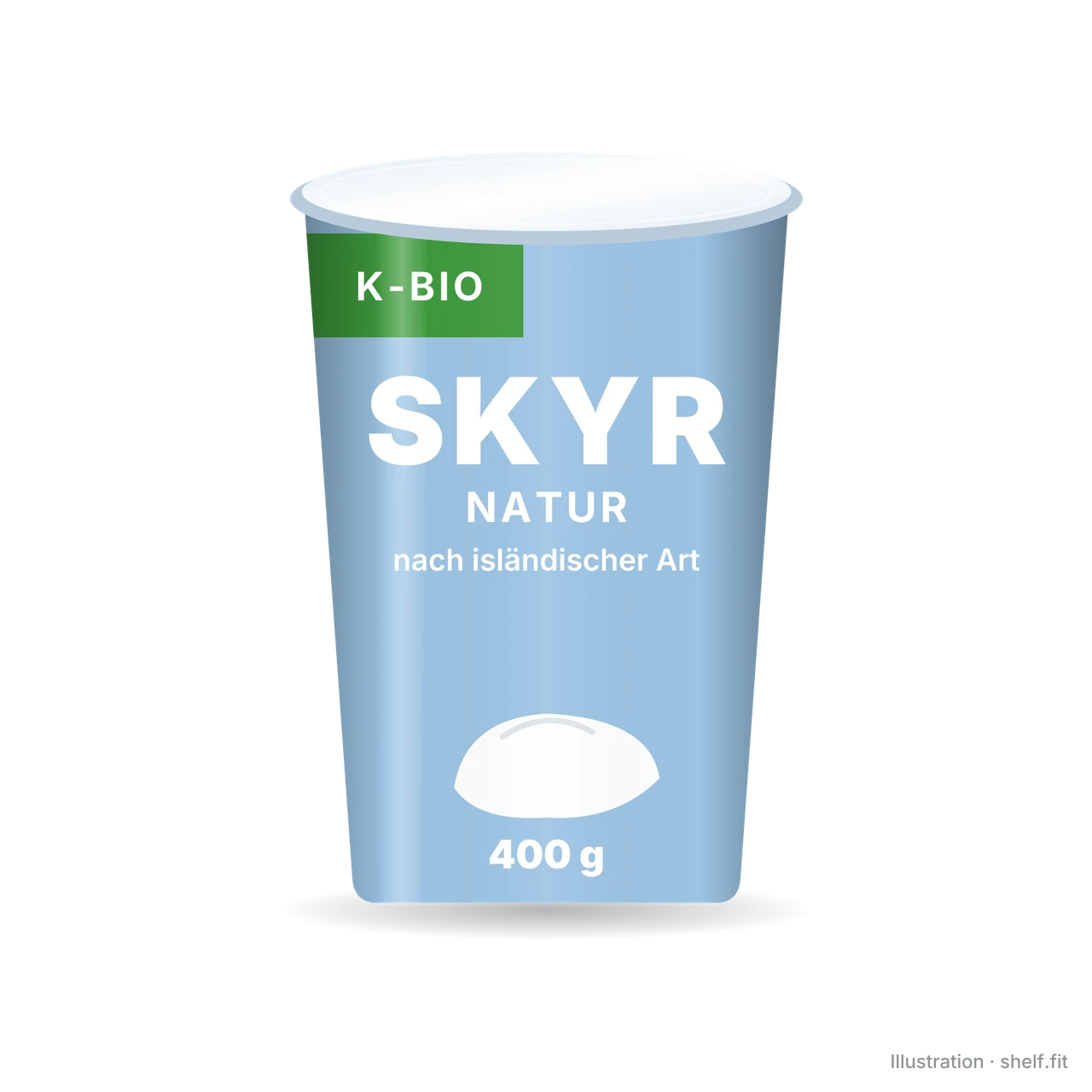 Illustration: Skyr Natur nach isländischer Art