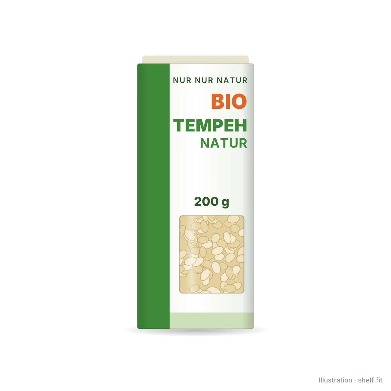 Illustration: Bio-Tempeh Natur