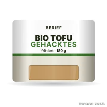 Illustration: Bio Tofu Gehacktes