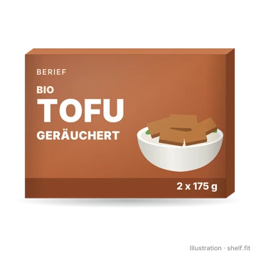 Illustration: Bio Tofu geräuchert