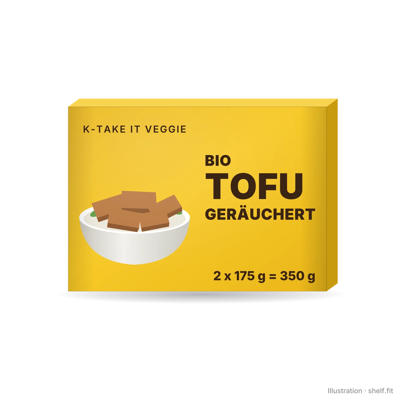 Illustration: Bio Tofu geräuchert