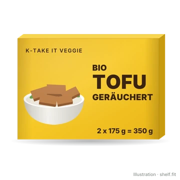 Illustration: Bio Tofu geräuchert