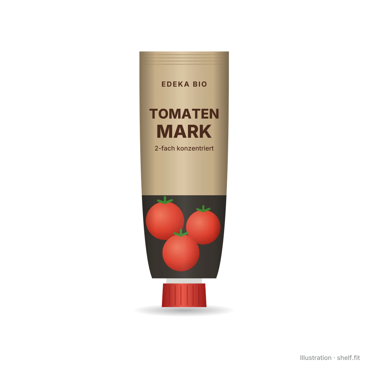 Illustration: Tomatenmark 2-fach konzentriert
