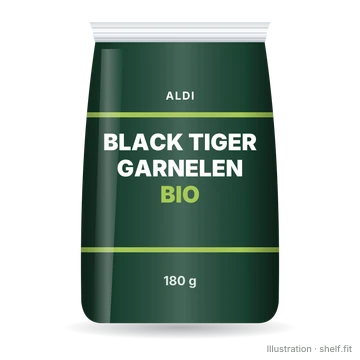 Illustration: Black Tiger Garnelen Bio