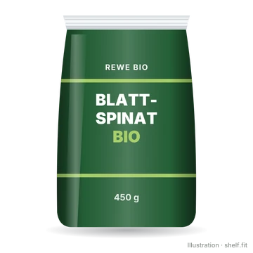 Illustration: Blattspinat Bio