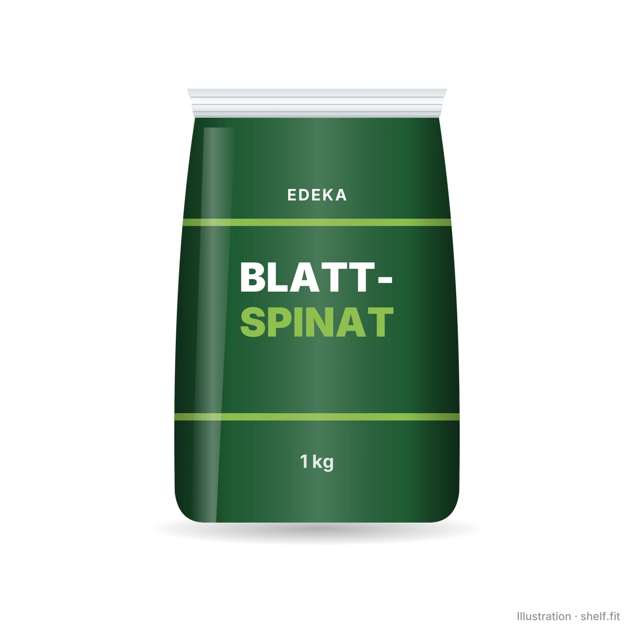 Illustration: Blattspinat
