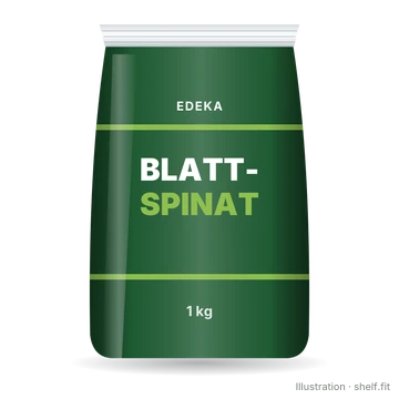 Illustration: Blattspinat