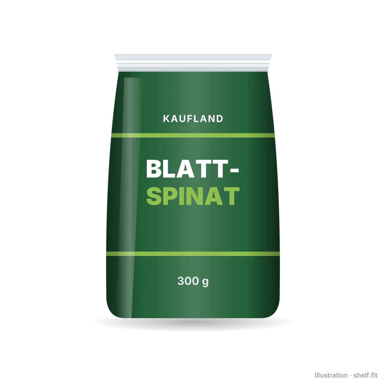Illustration: Blattspinat