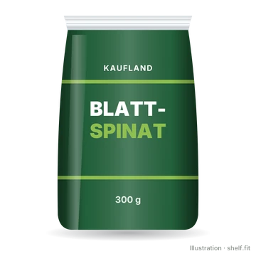 Illustration: Blattspinat