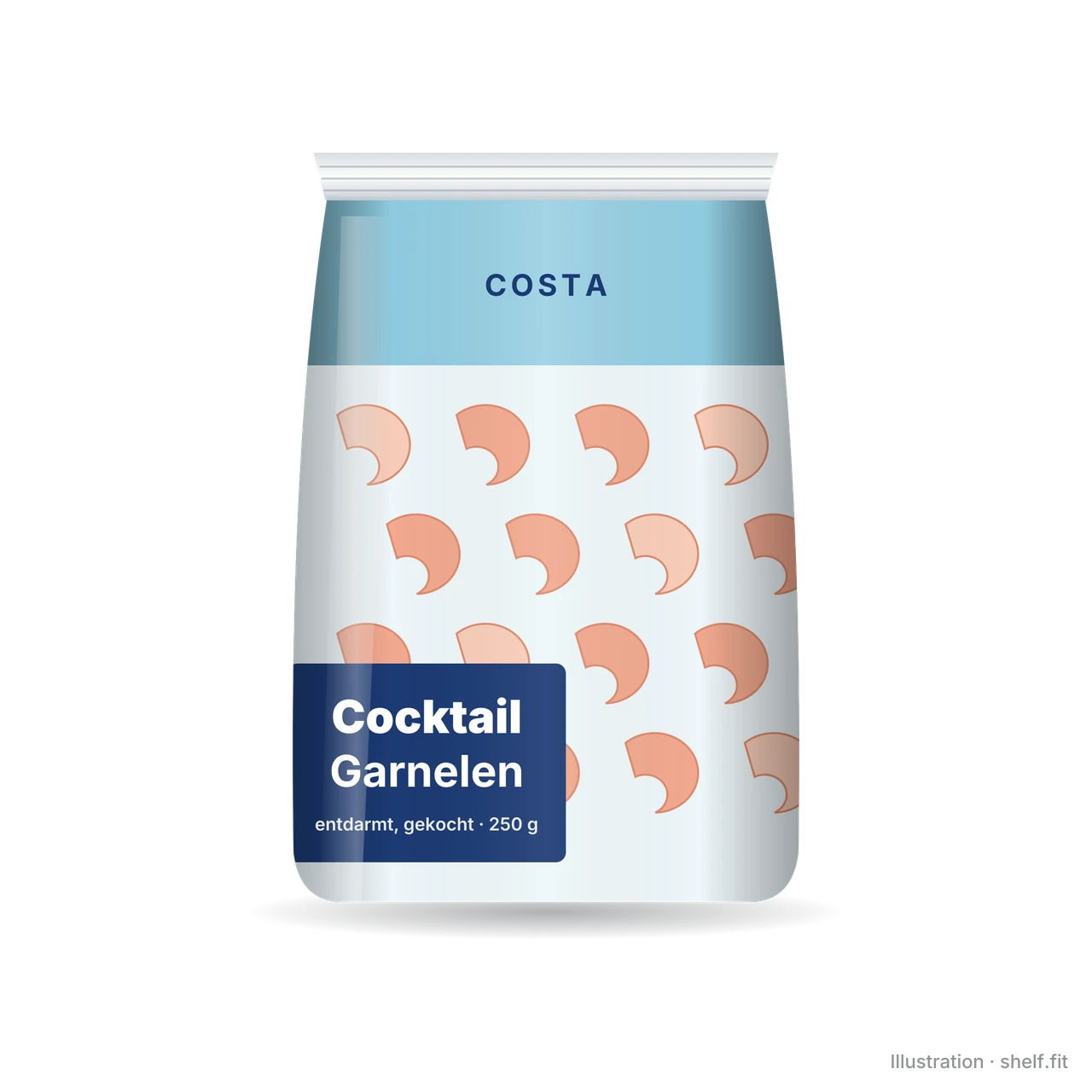 Illustration: Cocktail Garnelen