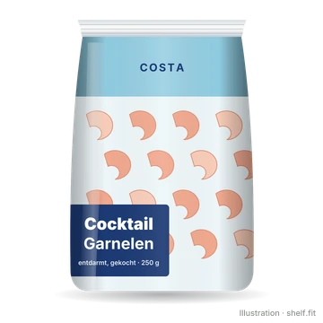 Illustration: Cocktail Garnelen