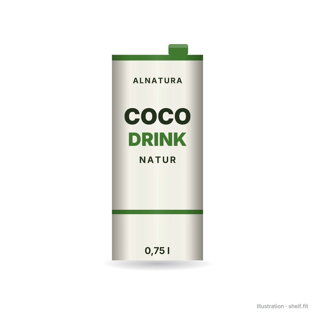 Illustration: Coco Drink Natur