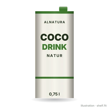 Illustration: Coco Drink Natur