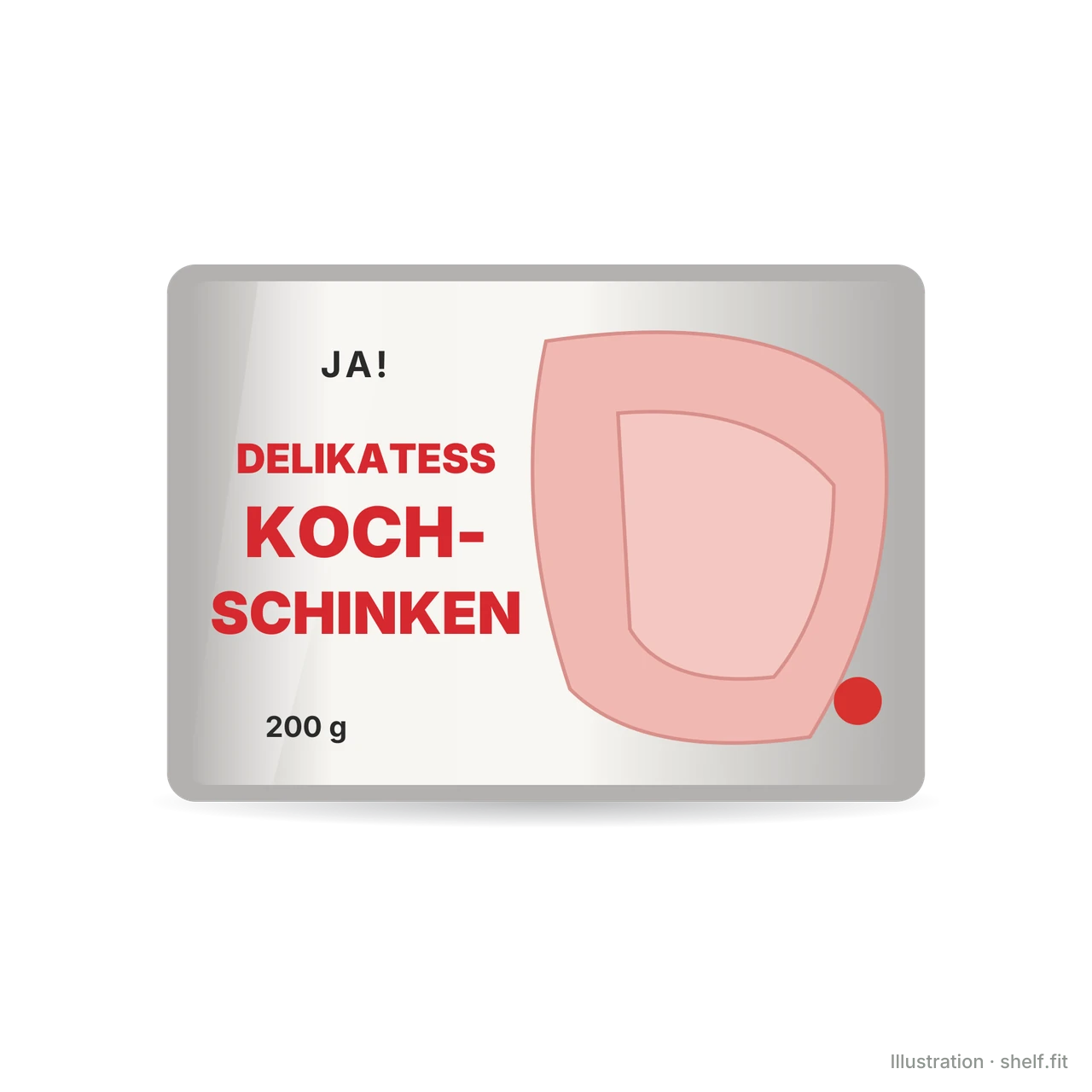 Illustration: Delikatess Kochschinken