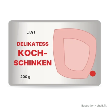 Illustration: Delikatess Kochschinken