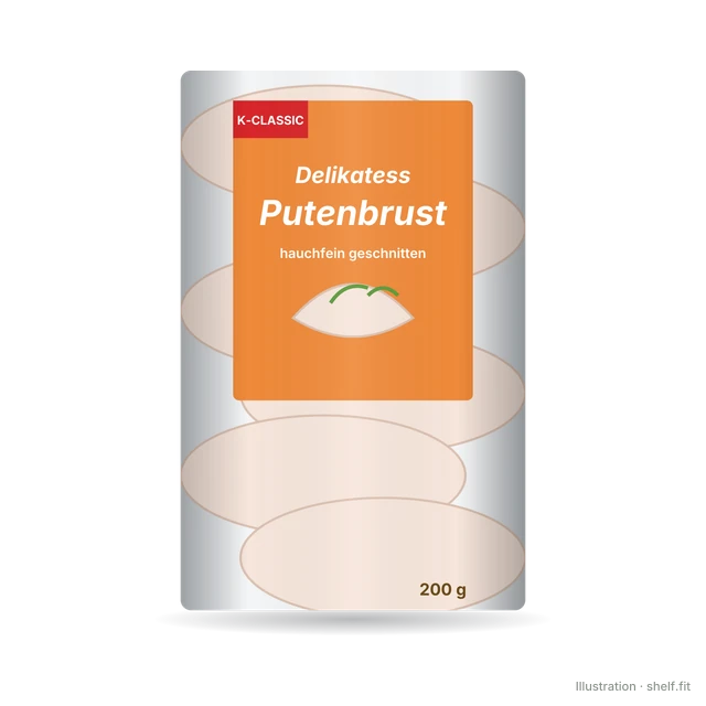 Illustration: Delikatess Putenbrust, 200 g