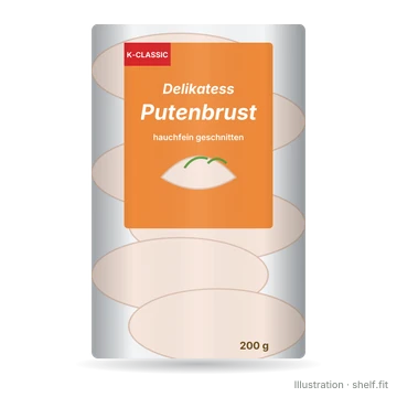 Illustration: Delikatess Putenbrust, 200 g