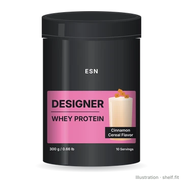 Illustration: Designer Whey Protein Cinnamon Cereal