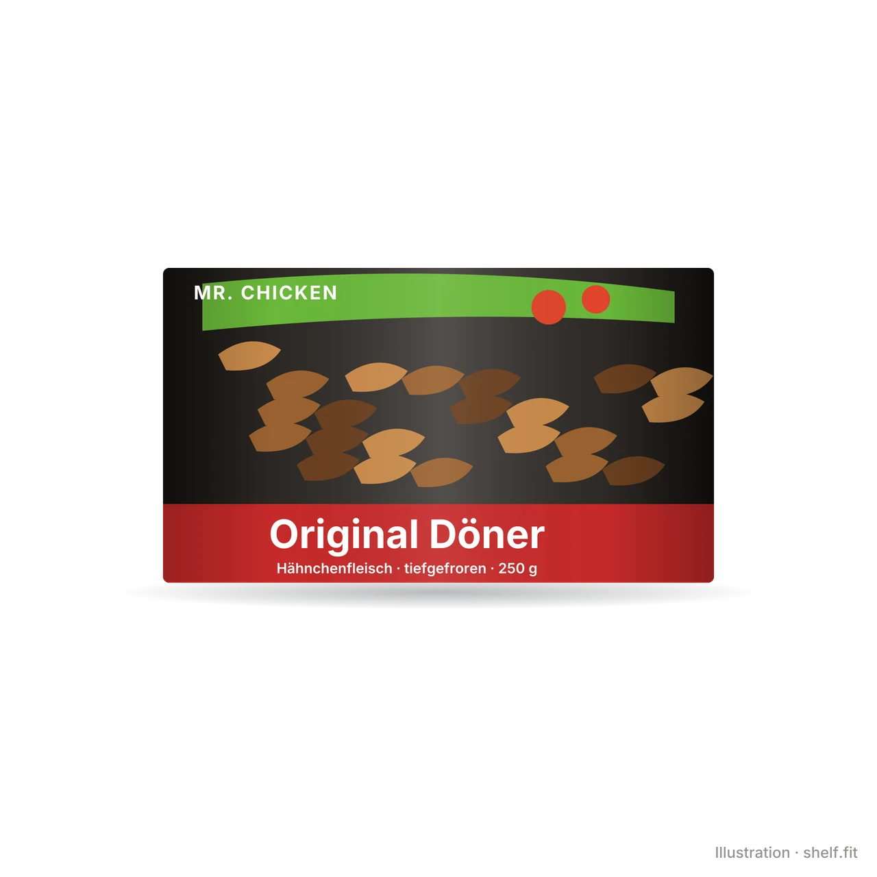 Illustration: Original Döner aus Hähnchenfleisch