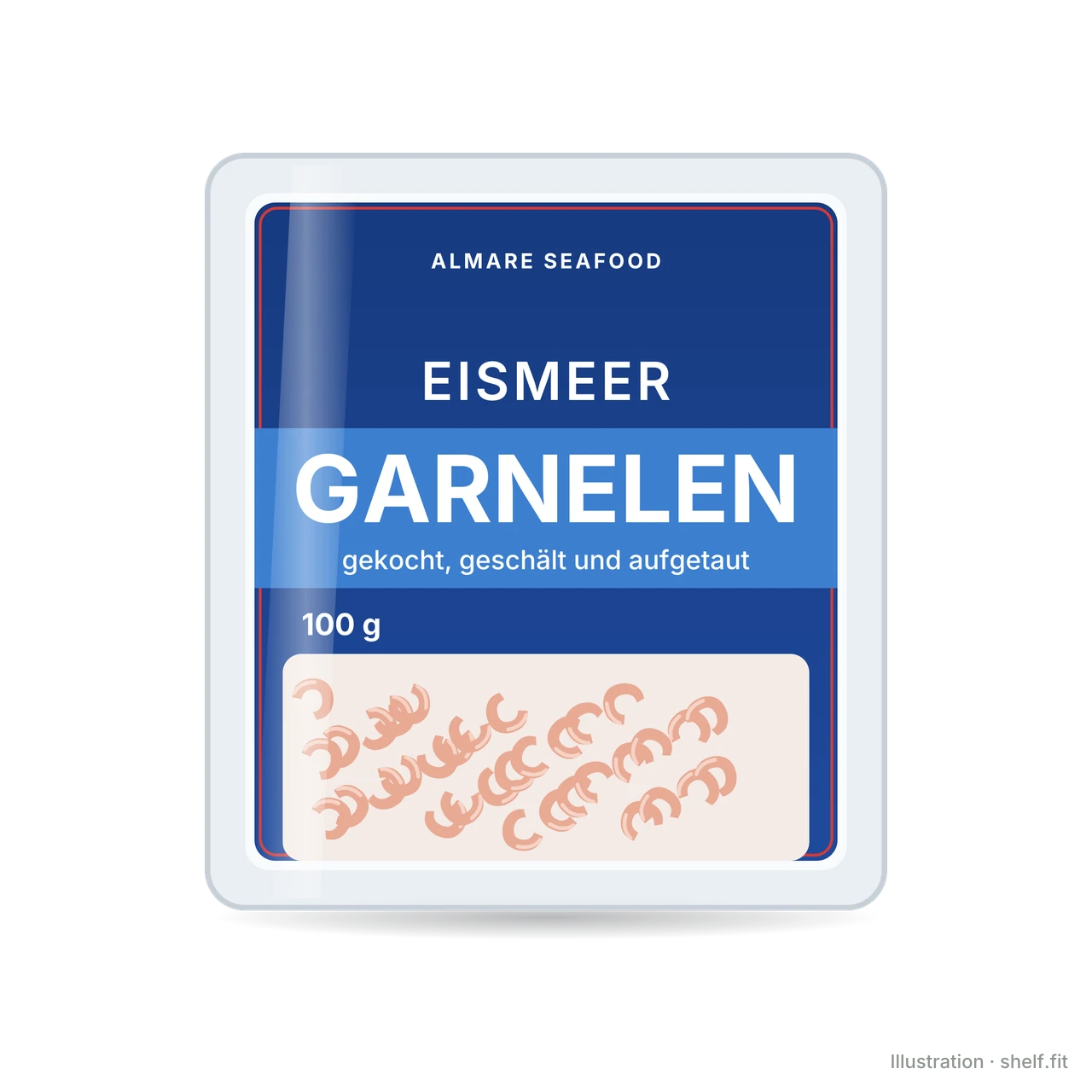 Illustration: Eismeer Garnelen