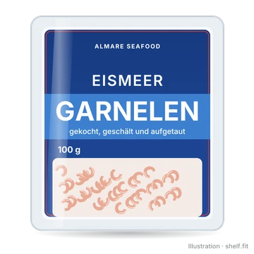 Illustration: Eismeer Garnelen