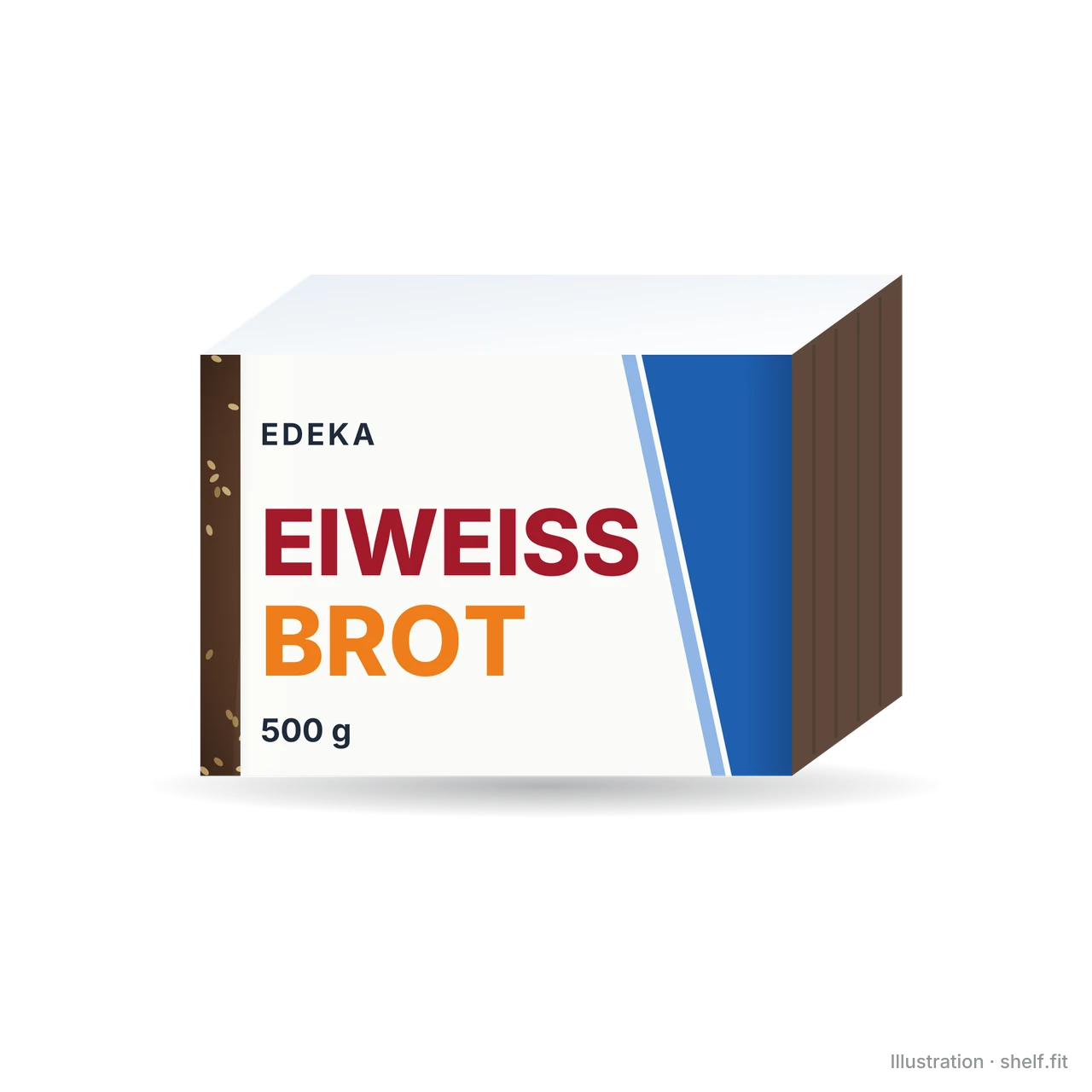Illustration: Eiweißbrot