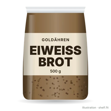 Illustration: Eiweißbrot