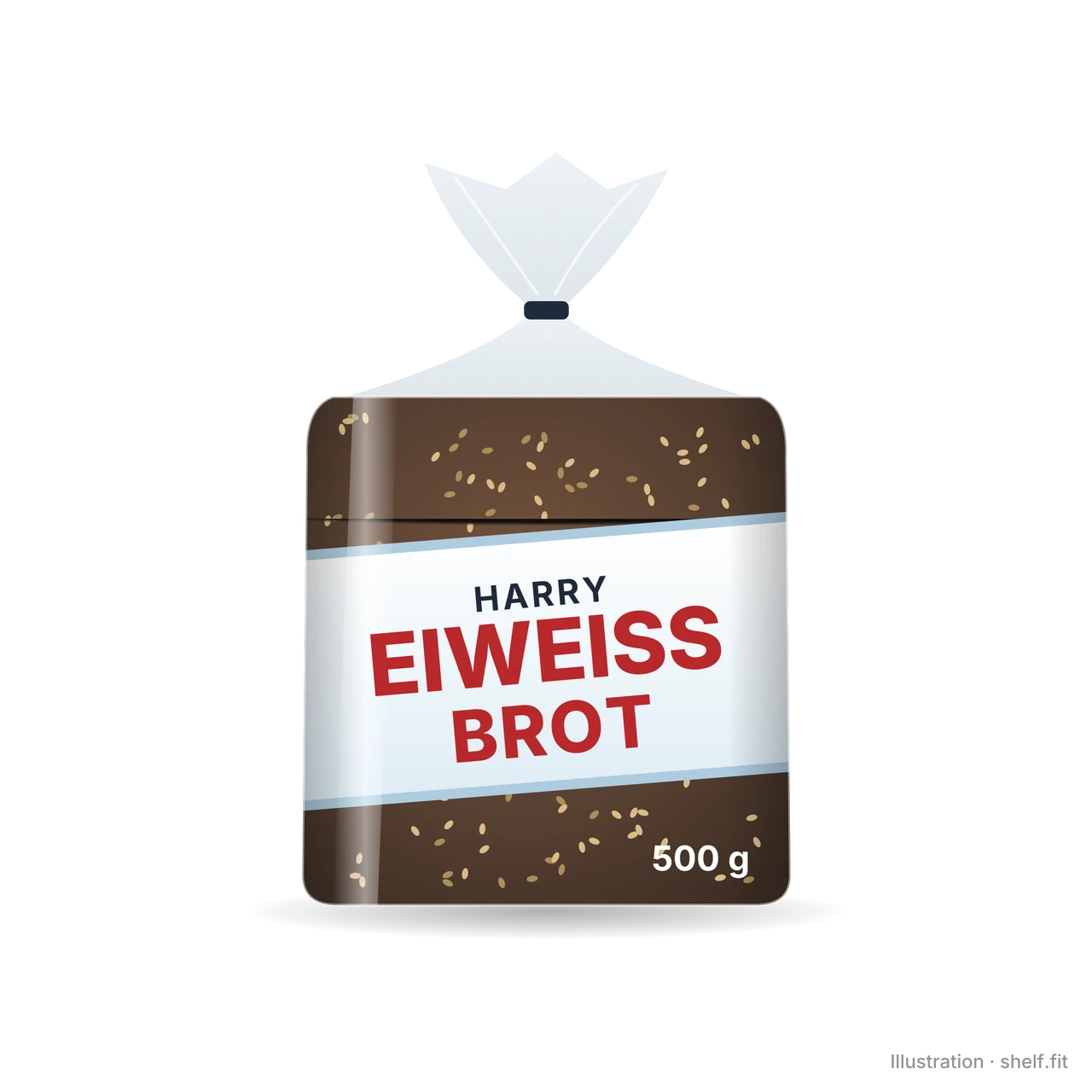 Illustration: Beutel Harry Eiweißbrot, 500 g