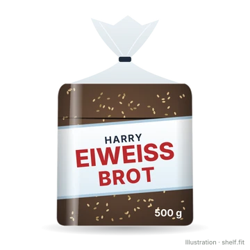 Illustration: Beutel Harry Eiweißbrot, 500 g