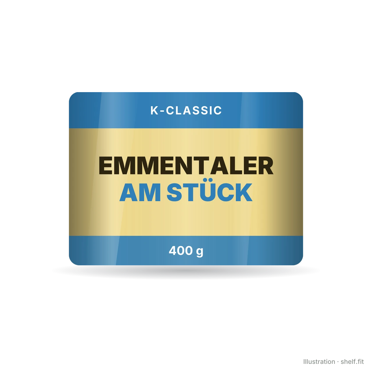Illustration: Emmentaler am Stück