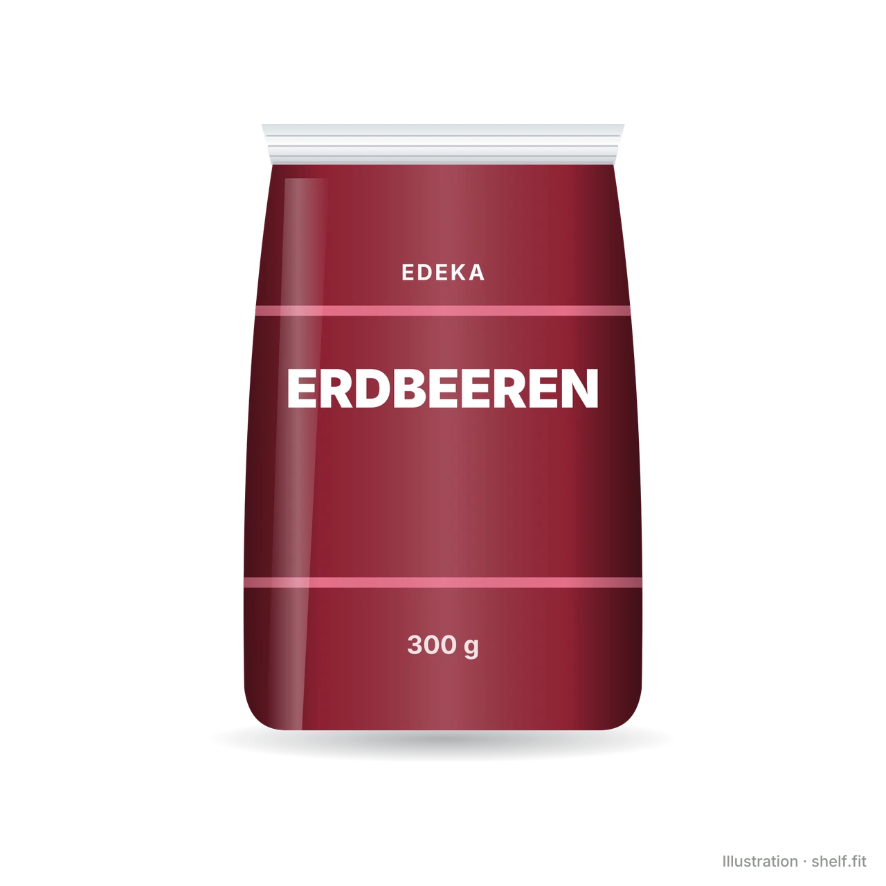 Illustration: Erdbeeren tiefgefroren