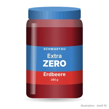 Illustration: Extra Zero Erdbeere