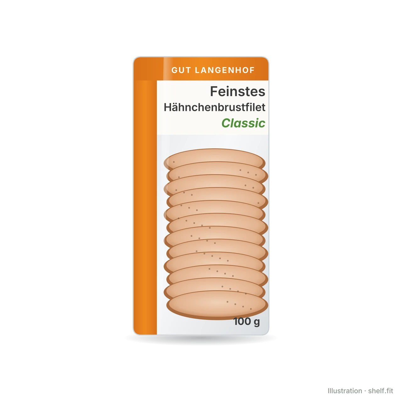 Illustration: Feinstes Hähnchenbrustfilet Classic